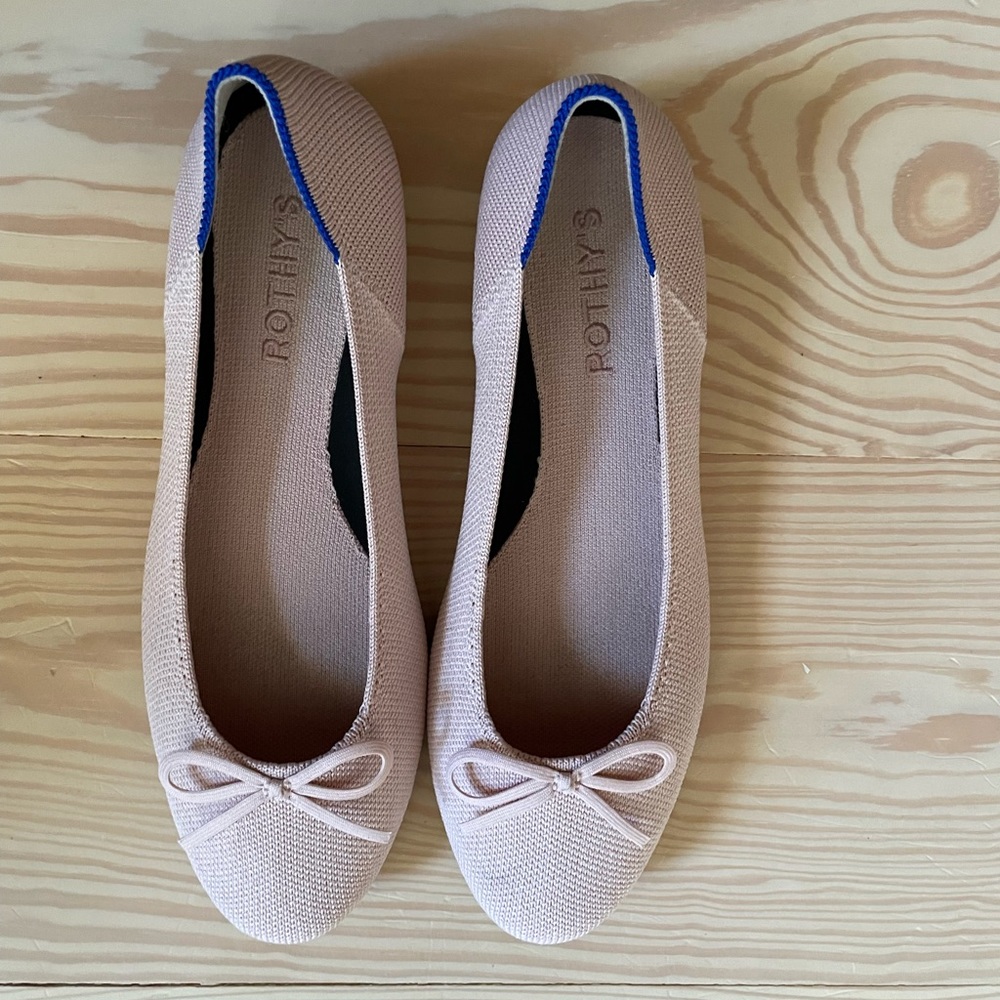 Rothy’s pink ballet flats brand new without tags